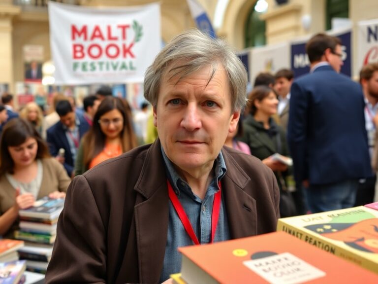 Malta Crime author Ian Rankin is the international guest of the Malta Book Festival