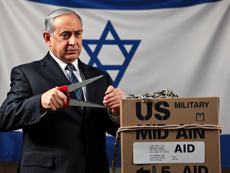Malta Netanyahu says Israel should 'break free' of US military aid
