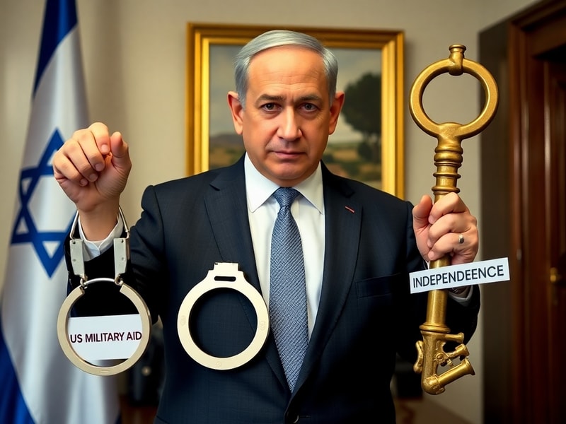Malta Netanyahu says Israel should 'break free' of US military aid