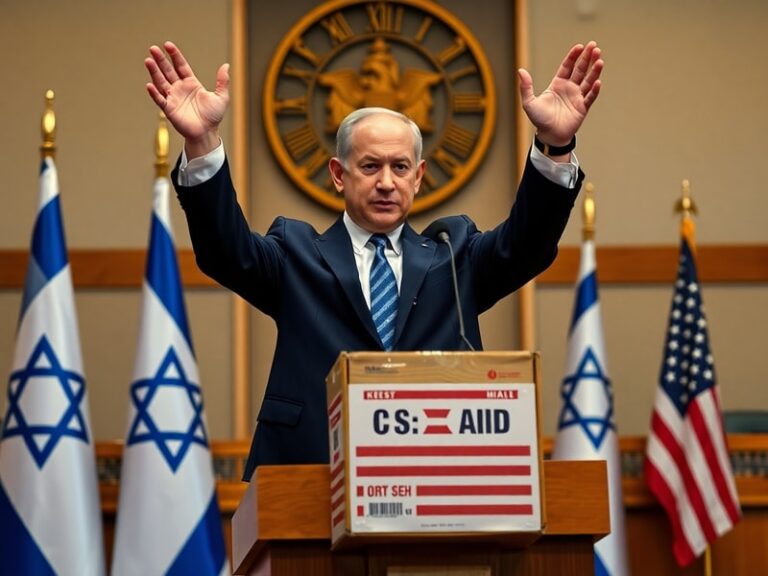 Malta Netanyahu says Israel should 'break free' of US military aid
