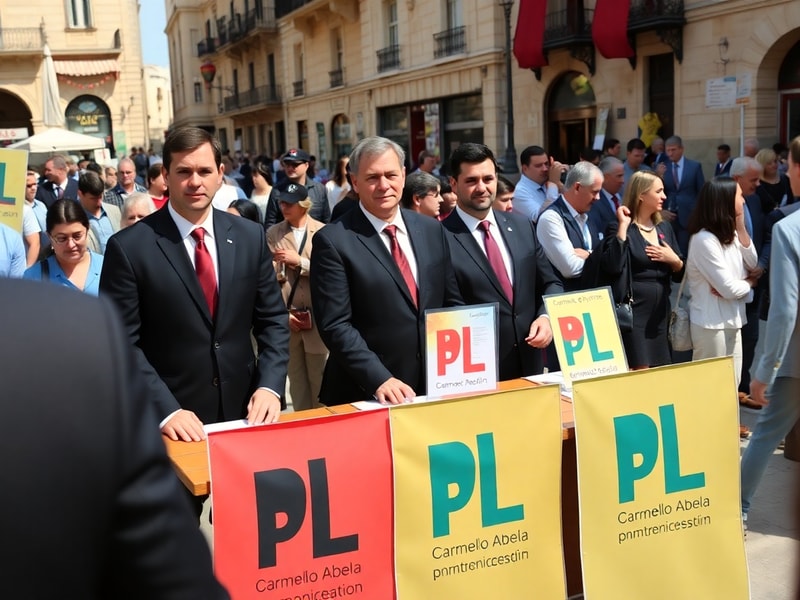 Malta Four PL candidates submit nominations for Carmelo Abela's seat