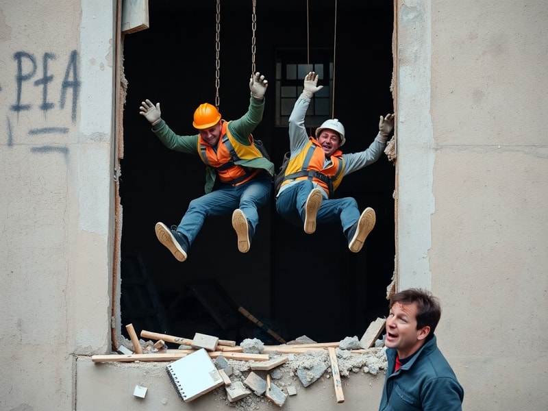 Malta Two workers injured in four-storey fall