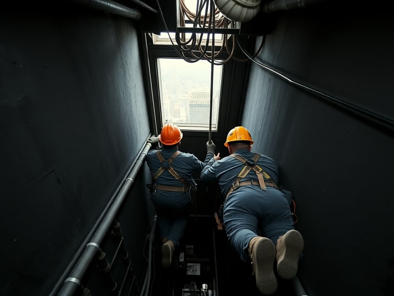 Malta Two workers fall down apartment block shaft