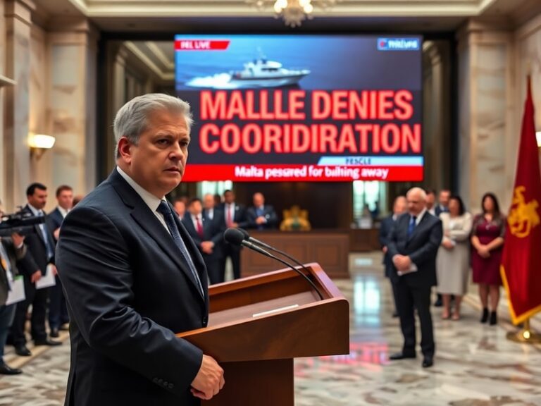 Malta Malta denies claims it coordinated pushback of 42 people to Libya
