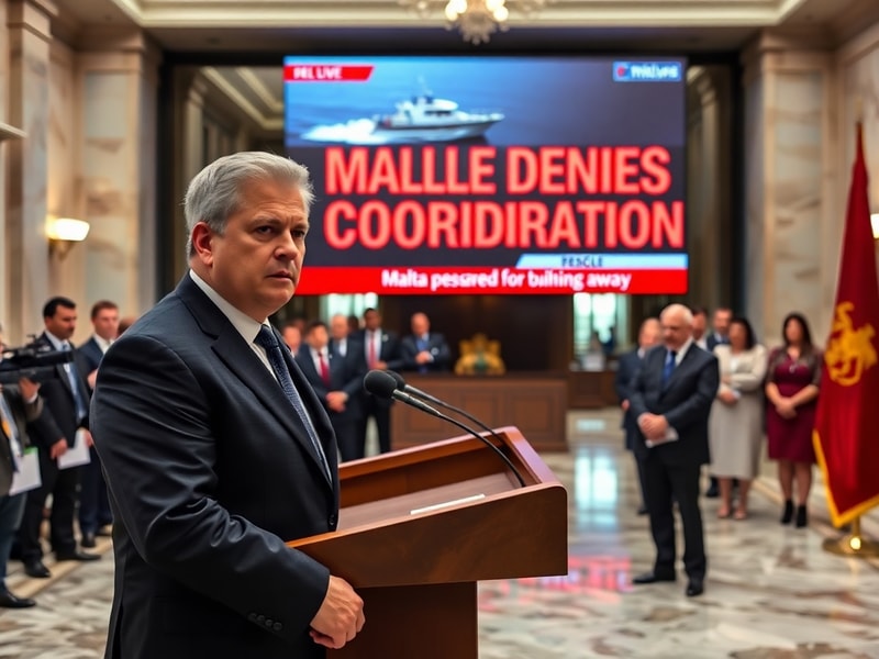 Malta Malta denies claims it coordinated pushback of 42 people to Libya