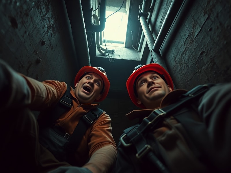 Malta Two workers fall down apartment block shaft