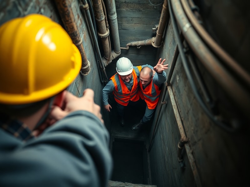 Malta Two workers fall down apartment block shaft