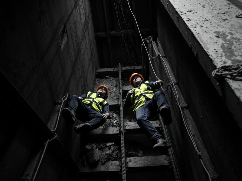 Malta Two workers fall down apartment block shaft
