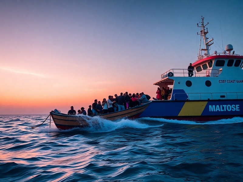 Malta Malta denies claims it coordinated pushback of 42 people to Libya