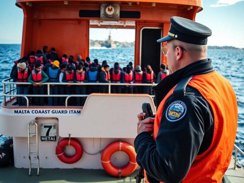 Malta Malta denies claims it coordinated pushback of 42 people to Libya