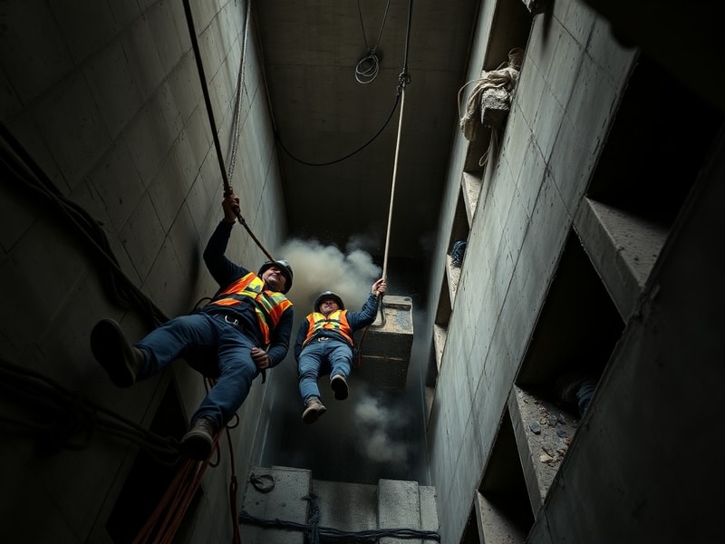 Malta Two workers fall down apartment block shaft