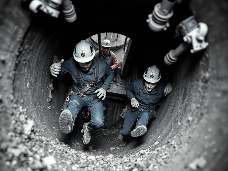 Malta Two workers fall down apartment block shaft