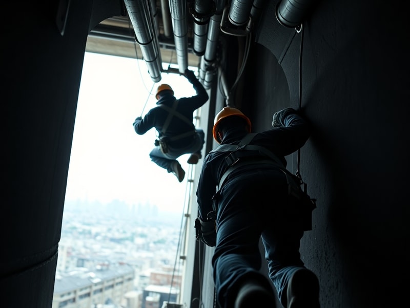 Malta Two workers fall down apartment block shaft