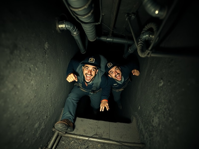 Malta Two workers fall down apartment block shaft