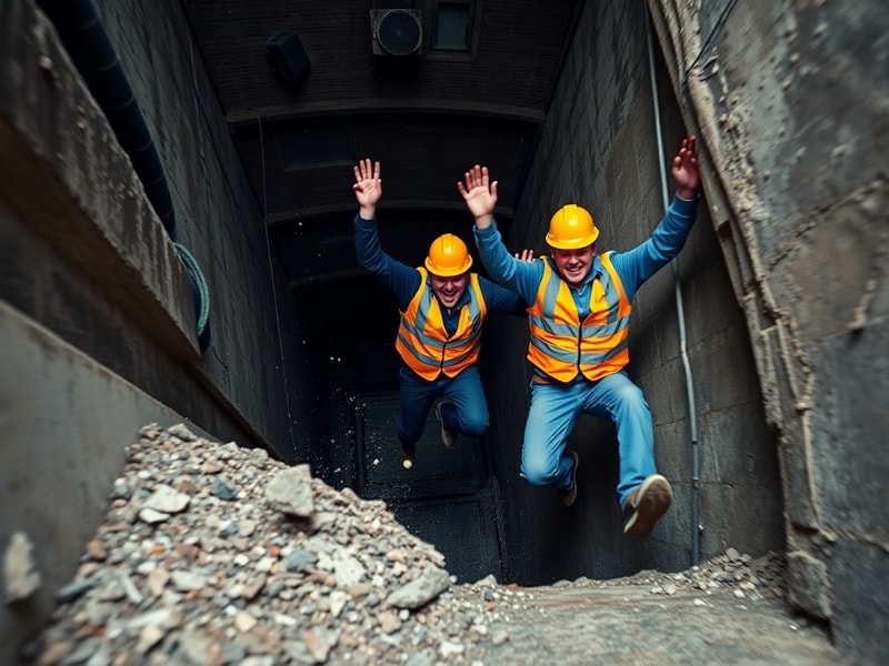Malta Two workers fall down apartment block shaft