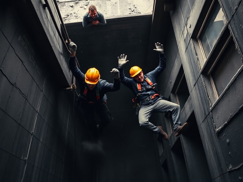 Malta Two workers fall down apartment block shaft