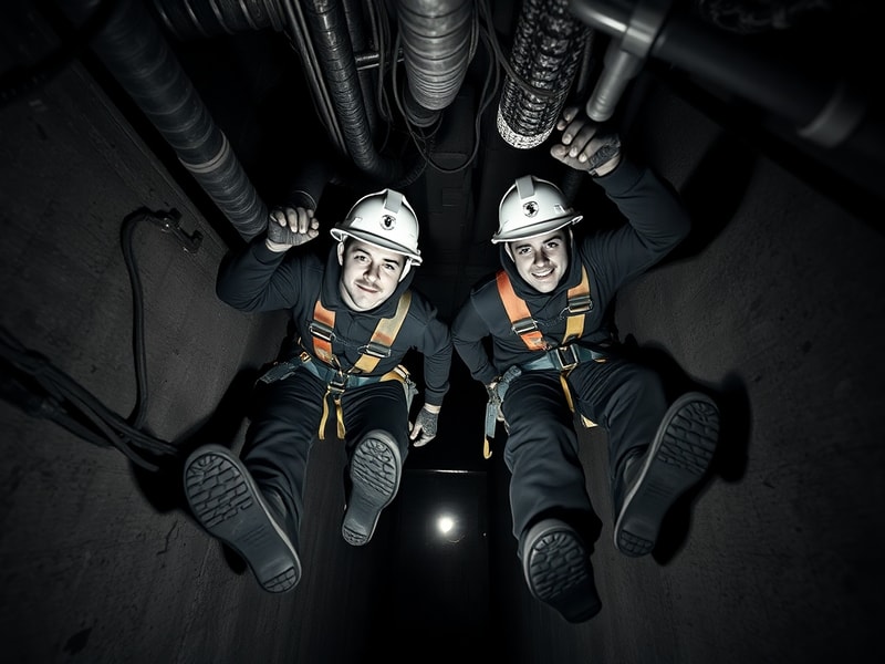 Malta Two workers fall down apartment block shaft
