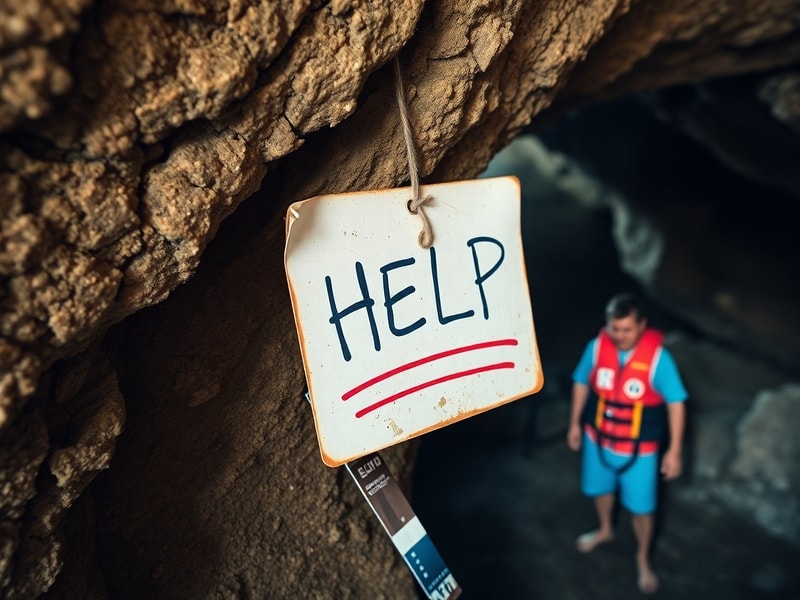 Malta 'I affixed ad onto Ġnejna cave to help stranded people': watersports owner