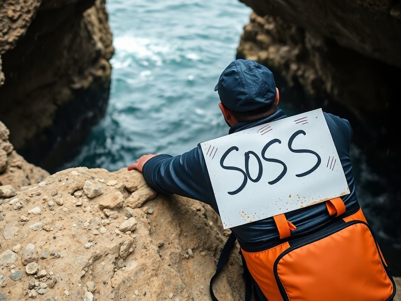Malta 'I affixed ad onto Ġnejna cave to help stranded people': watersports owner