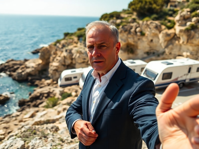 Malta Naxxar mayor wants stronger enforcement over caravans blocking public coast