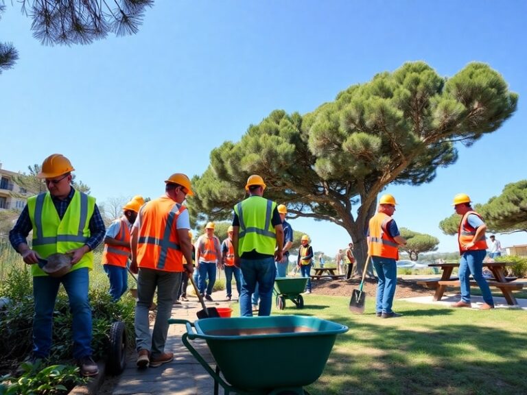 Malta Work begins to turn Floriana's Pinetum into a public park