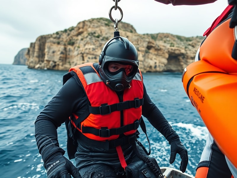 Malta Diver rescued off Gozo