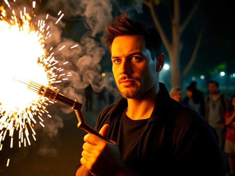 Malta The man who invented a musical instrument made of fireworks