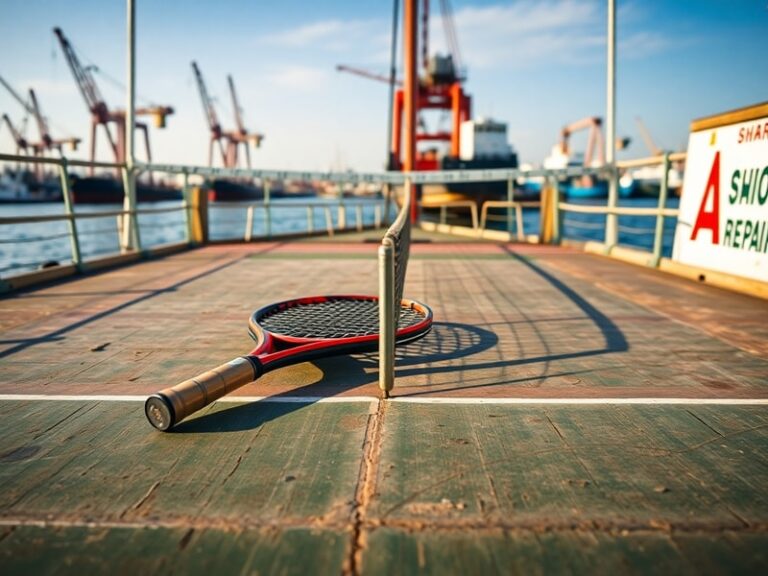 Malta Ship repair company applies for a padel court on barge in Marsa