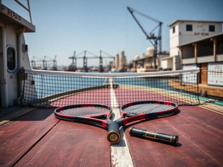 Malta Ship repair company applies for a padel court on barge in Marsa