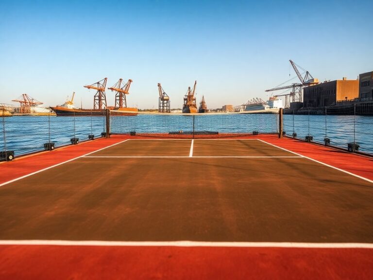Malta Ship repair company applies for a padel court on barge in Marsa