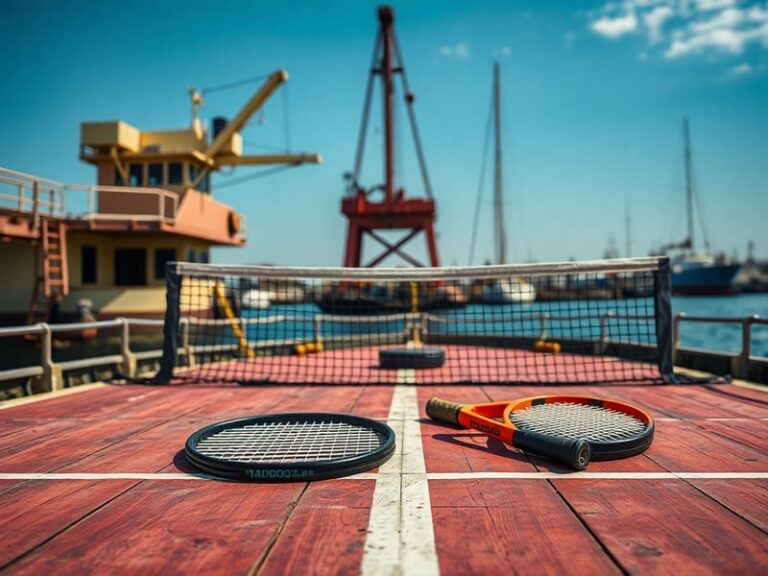 Malta Ship repair company applies for a padel court on barge in Marsa