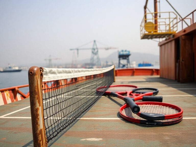 Malta Ship repair company applies for a padel court on barge in Marsa