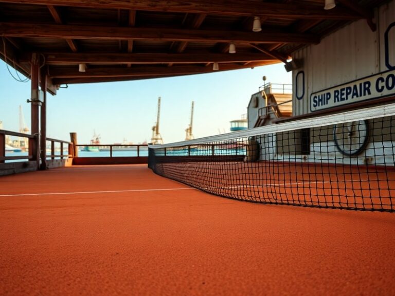 Malta Ship repair company applies for a padel court on barge in Marsa