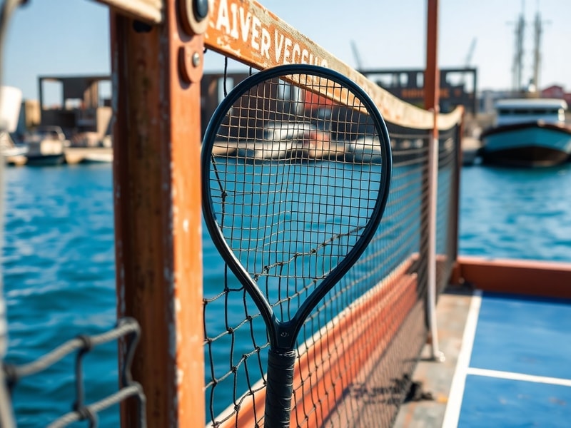 Malta Ship repair company applies for a padel court on barge in Marsa