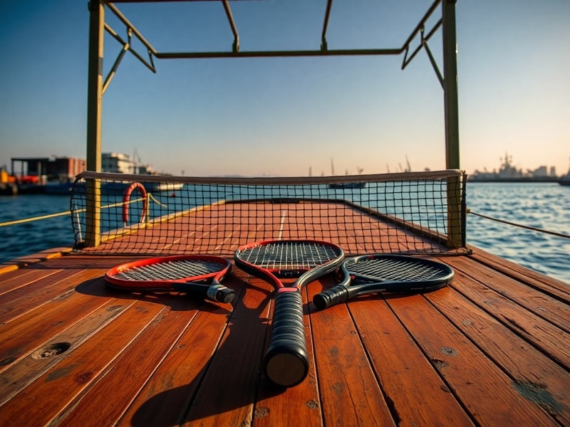 Malta Ship repair company applies for a padel court on barge in Marsa
