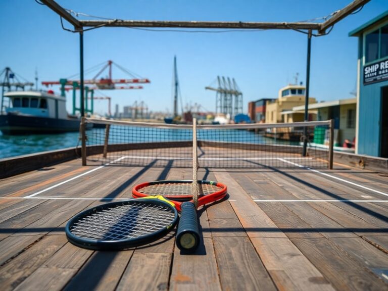 Malta Ship repair company applies for a padel court on barge in Marsa
