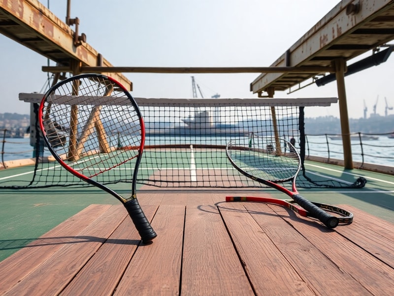 Malta Ship repair company applies for a padel court on barge in Marsa
