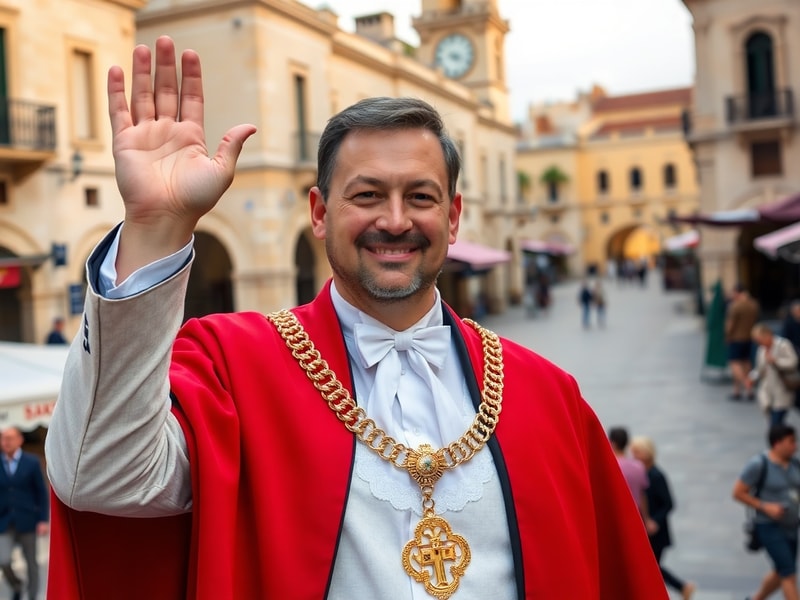 Malta Ryan Cachia takes over as Siġġiewi mayor