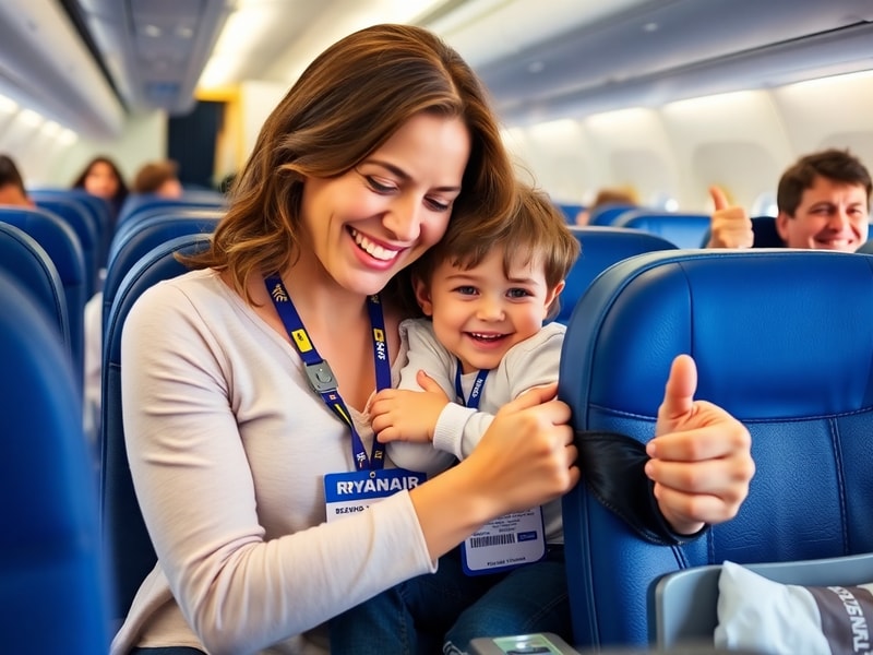 Malta Ryanair 'reluctantly' scraps fee for parents to sit next to their children