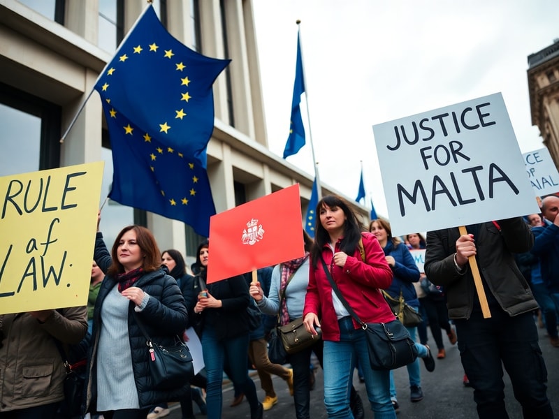 Malta Rule of law NGOs urge EU to keep Malta's justice system under scrutiny