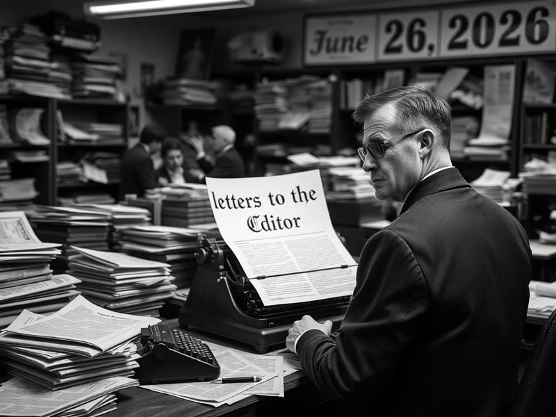 Malta Letters to the editor – June 26, 2026