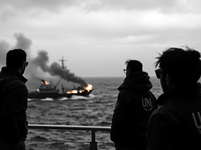Malta Attack on ship in Hormuz leads UN to halt evacuation plan for trapped sailors