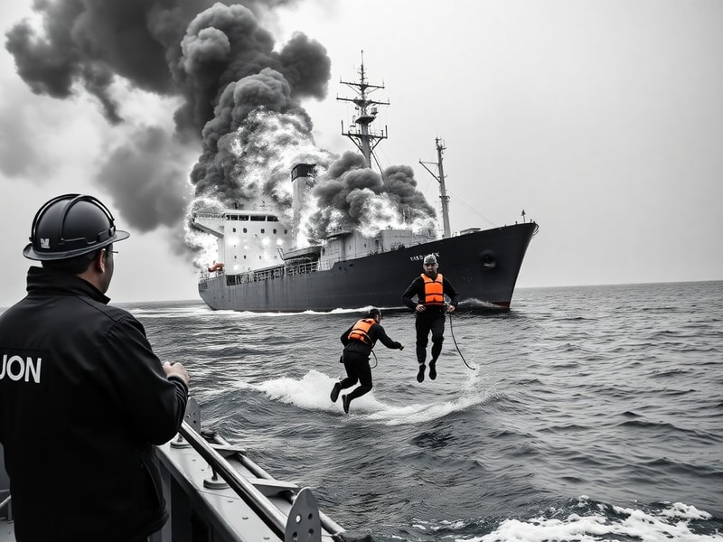 Malta Attack on ship in Hormuz leads UN to halt evacuation plan for trapped sailors