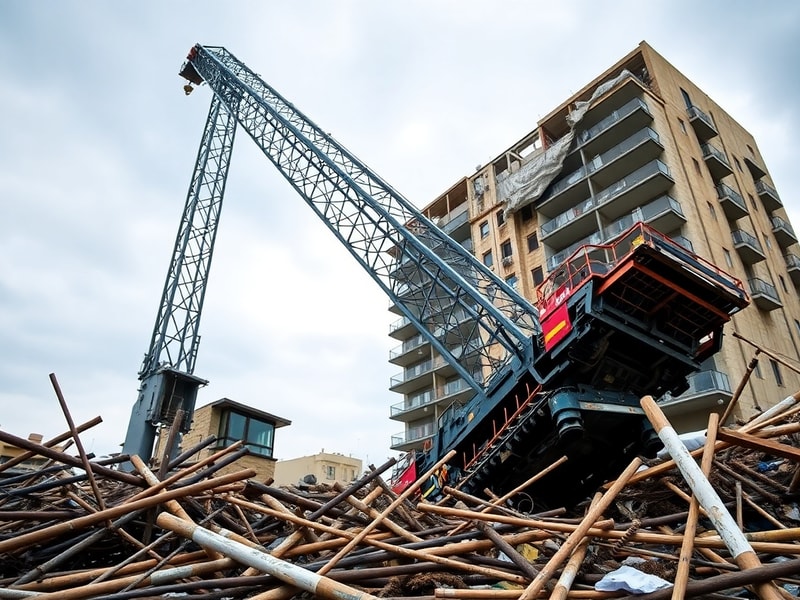 Malta Heavy machinery blamed for Gżira scaffolding collapse