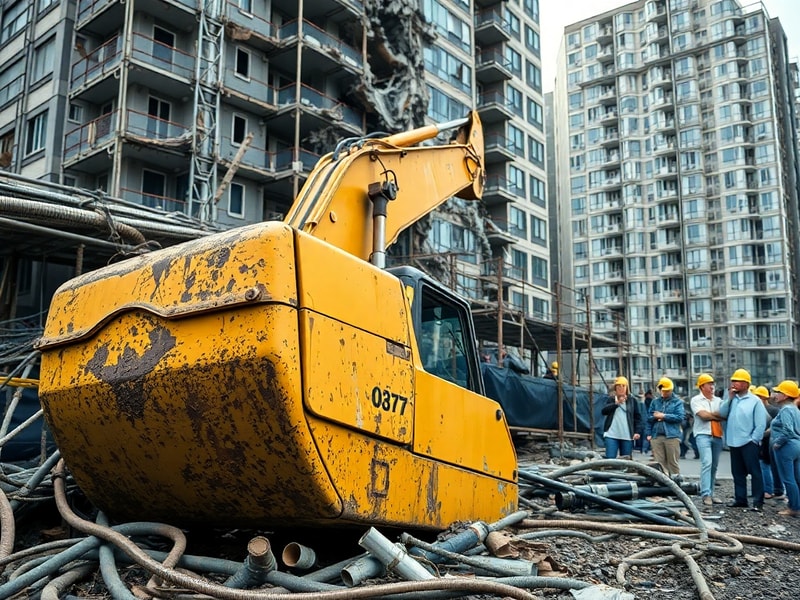 Malta Heavy machinery blamed for Gżira scaffolding collapse