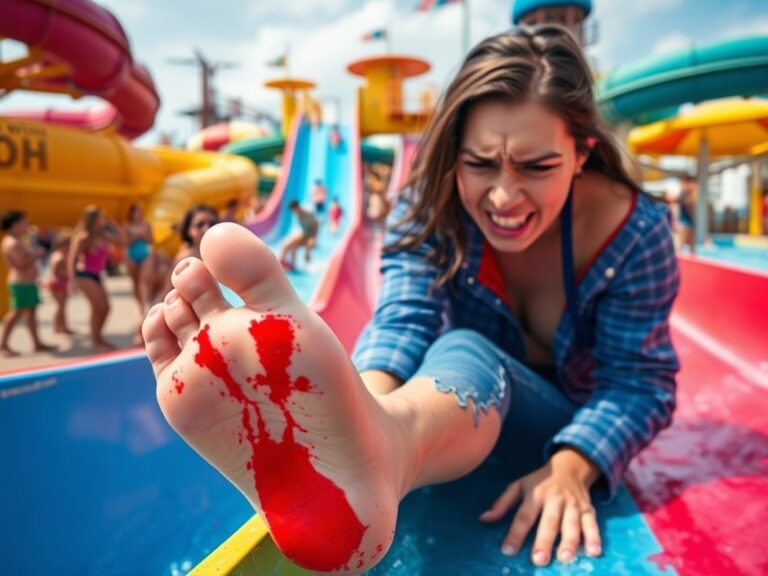 Malta Water park under fire after woman claims she 'shattered' feet on its slide