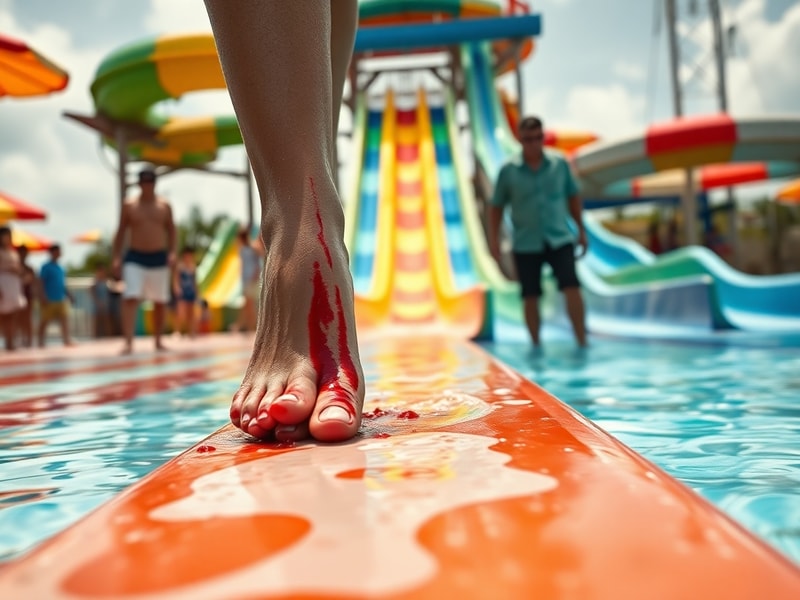 Malta Water park under fire after woman claims she 'shattered' feet on its slide