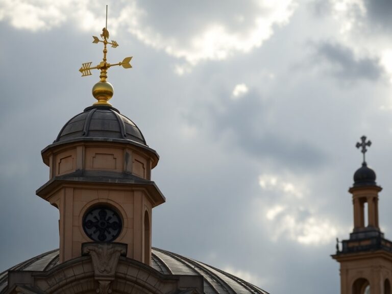 Malta St John's Co-cathedral wind vane restored by MCAST after Storm Harry damage