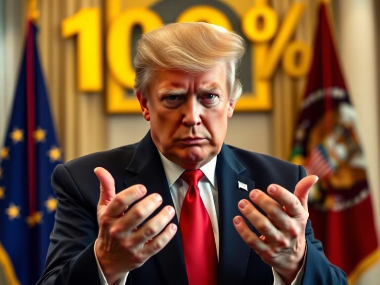 Malta Trump threatens 100% tariff on EU countries over digital services tax