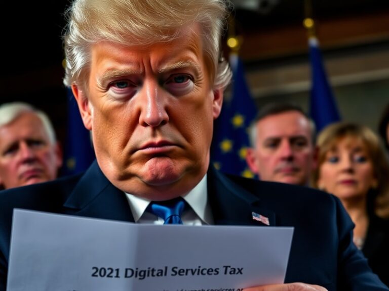Malta Trump threatens 100% tariff on EU countries over digital services tax